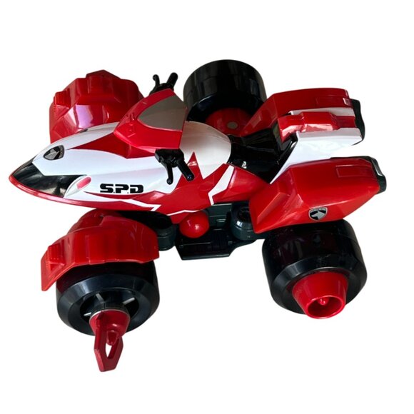 POWER RANGERS SPD Delta Morph Red ATV. BANDAI - Picture 2 of 4